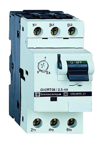 Motorvernbryter Schneider GV2RT 3pol