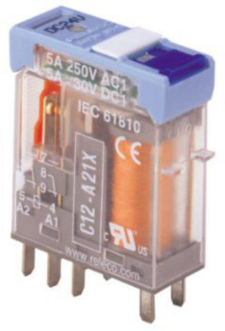 Interfacerelé Releco 2p LED
