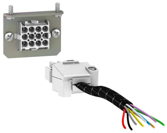 9-leders for manuell og fast kontaktblokk, Schneider - Schneider Electric