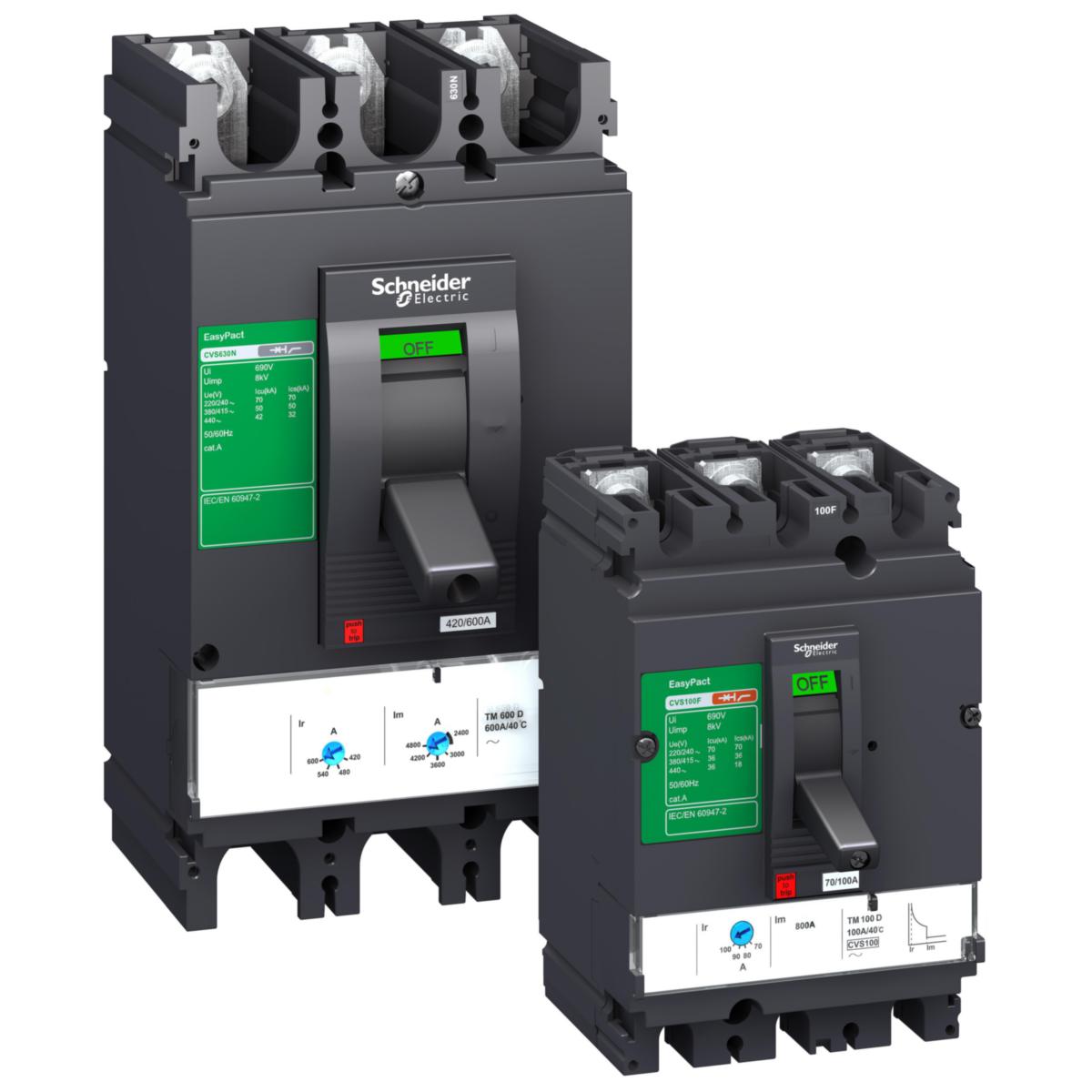 DIN skinne adapter NSX100-250 Schneider - Schneider Electric