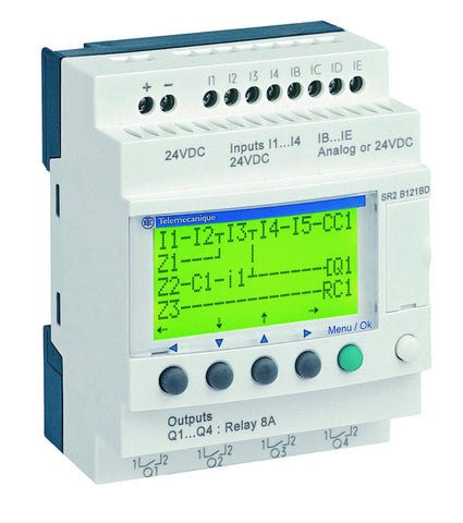 Sentralenheter I/O Zelio Logic SR - Schneider Electric