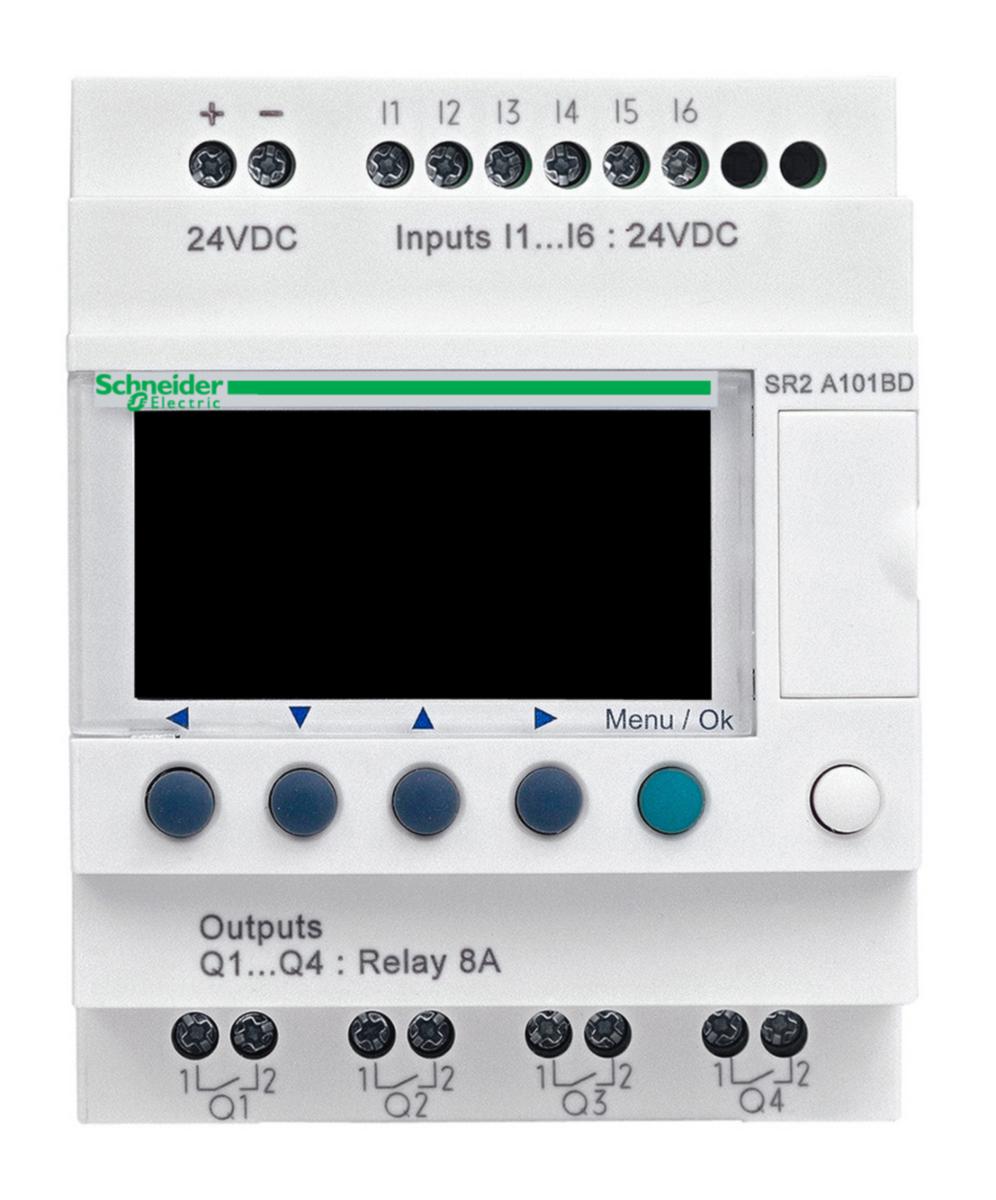 Sentralenheter I/O Zelio Logic SR - Schneider Electric
