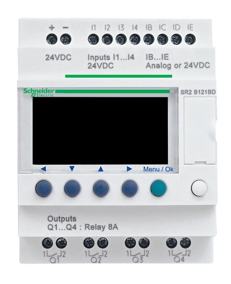 Sentralenheter I/O Zelio Logic SR - Schneider Electric