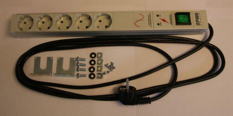 Strømlist 19" Molex Knutsen - 16