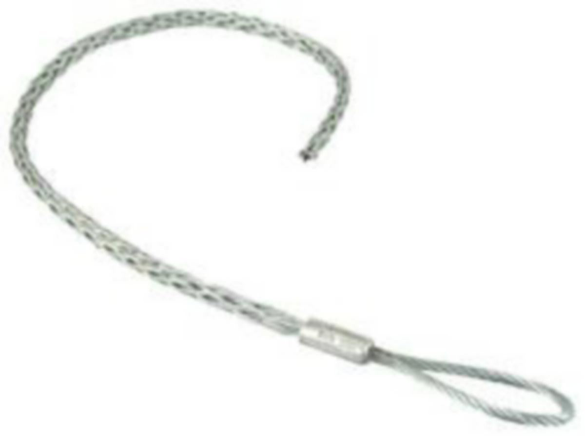 Trekkestrømpe med enkelt øye, flettet av dobbel galvanisert tråd - Melbye