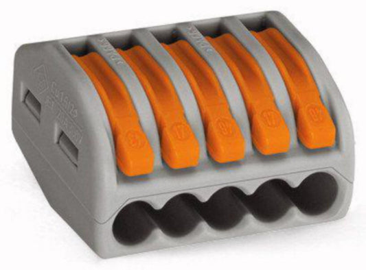 Koblingsklemmer Wago 5-leder