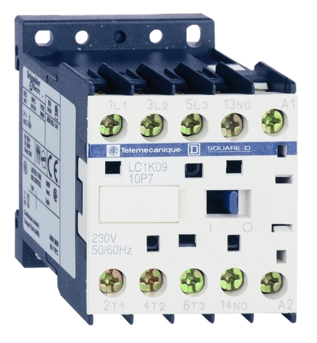 Kontaktorer Schneider LC1D 9A 3pol - Schneider Electric