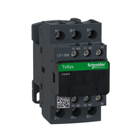 Kontaktorer Schneider LC1D 32A 3pol - Schneider Electric