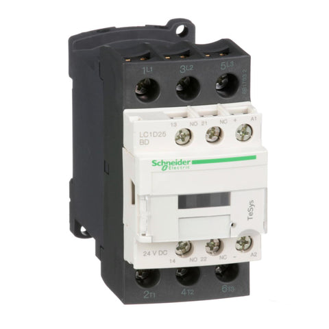 Kontaktorer Schneider LC1D 25A 3pol - Schneider Electric