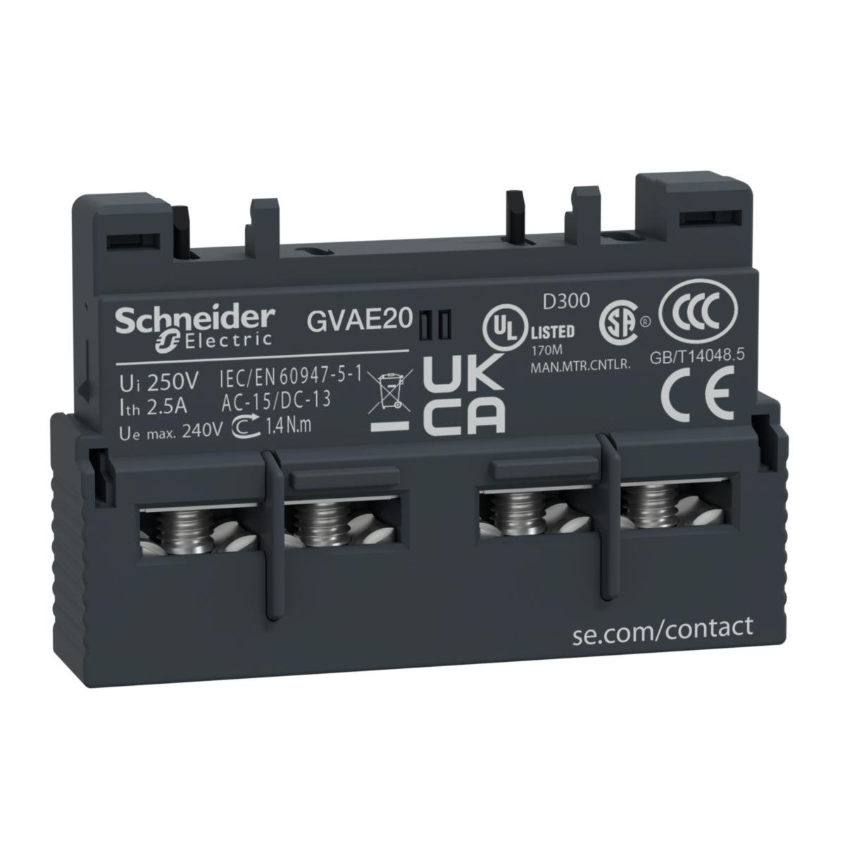 Hjelpeblokk Schneider GV2 GVAE - Schneider Electric
