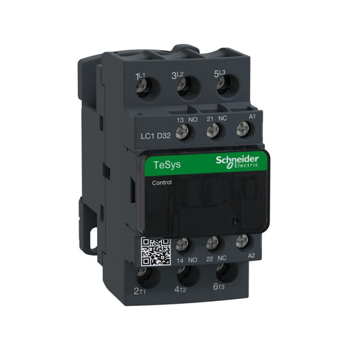 Kontaktorer Schneider LC1D 32A 3pol - Schneider Electric