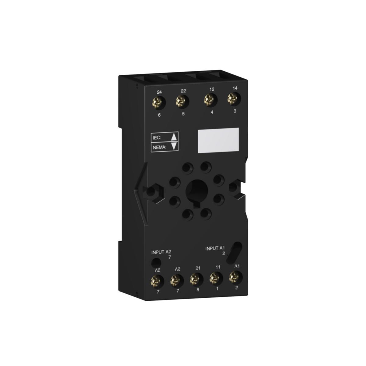 Sokkel rundstift RUZC3M Schneider - Schneider Electric