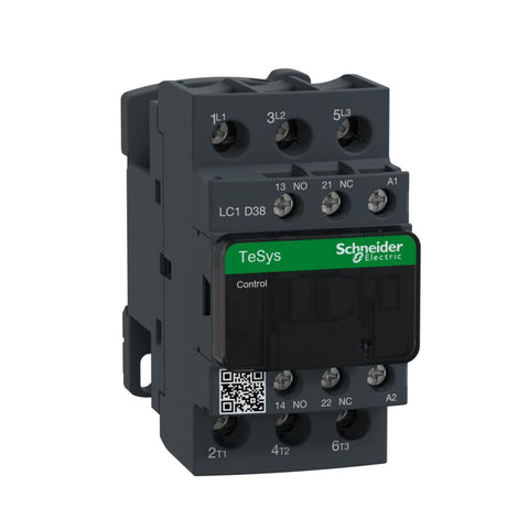 Kontaktorer Schneider LC1D 38A 3pol - Schneider Electric