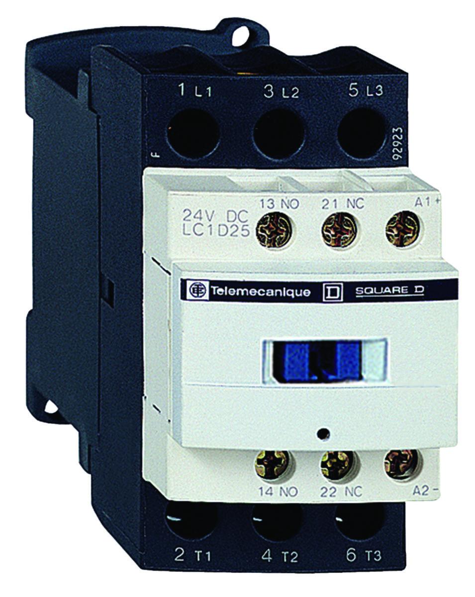 Kontaktorer Schneider LC1D 25A 3pol - Schneider Electric