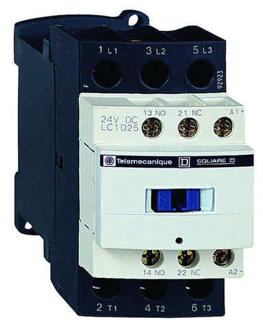 Kontaktorer Schneider LC1D 25A 3pol - Schneider Electric