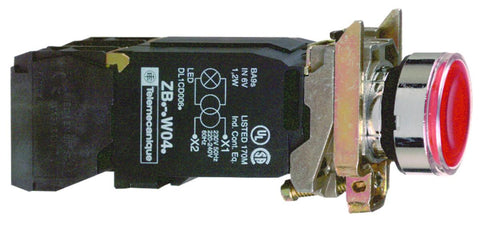 Trykknapp Schneider m/lys