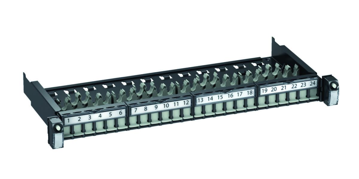 Patchepanel Schneider ubestykket 1U - Schneider Electric