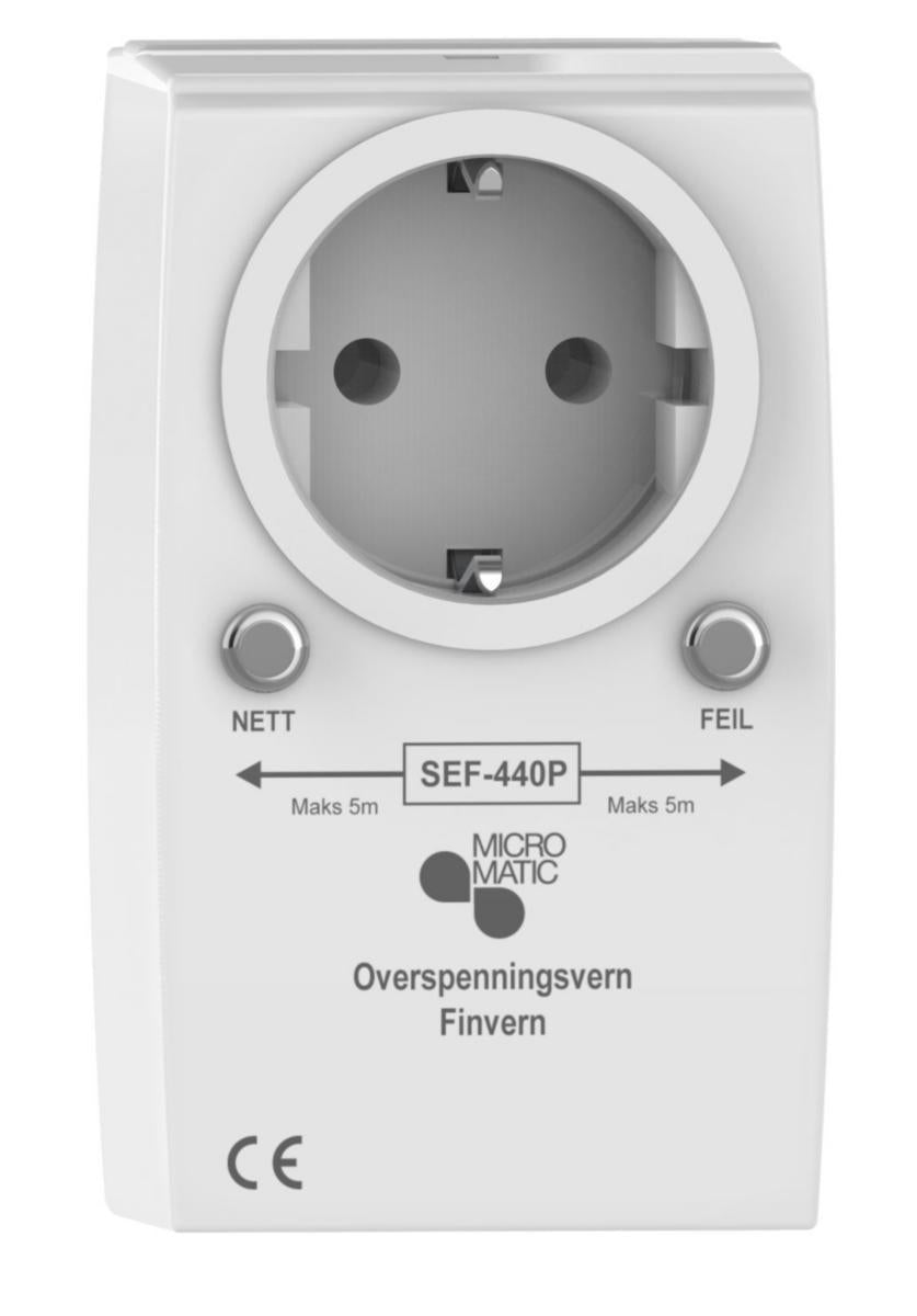 Pluggbart finvern Micro Matic/Function for stikk - 230