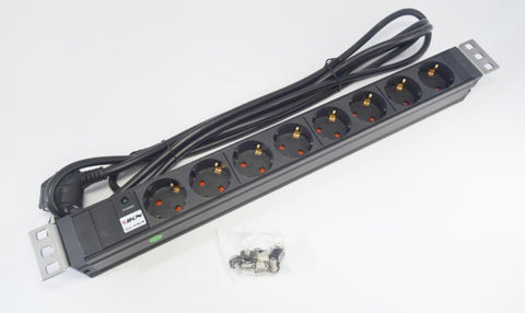 Powerlist IKN 19" 8x230V