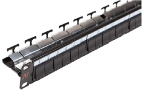 Patchpanel Nexans  24 Snap-in BK