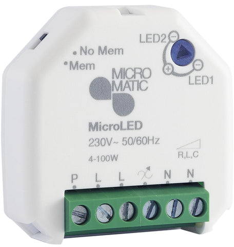 Dimmere Micro Matic/Function LED 4-100W - 230-250