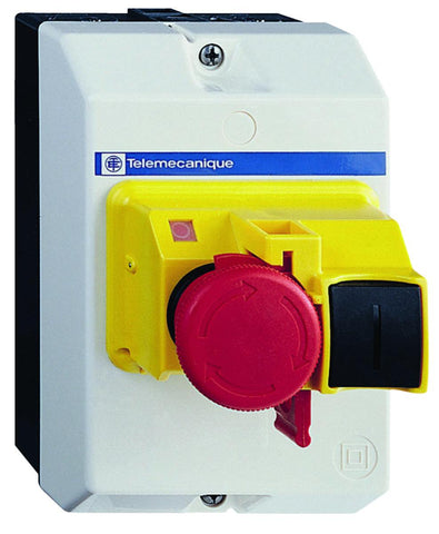Kapsling Schneider m/nødstopp GV2ME - Schneider Electric