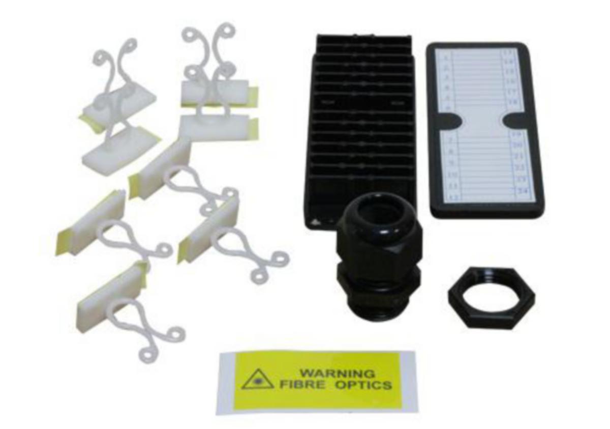 Fiberorganiseringskit Hexatronic
