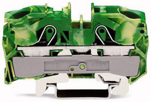 Rekkeklemmer Wago Topjob Jordingsplint