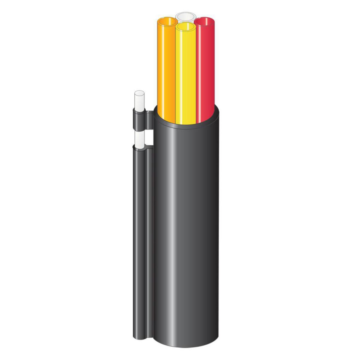 Mikrorør Hexatronic fiber luft utendørs