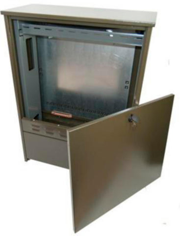 Fiberskap Melbye MSC grønn galvanisert