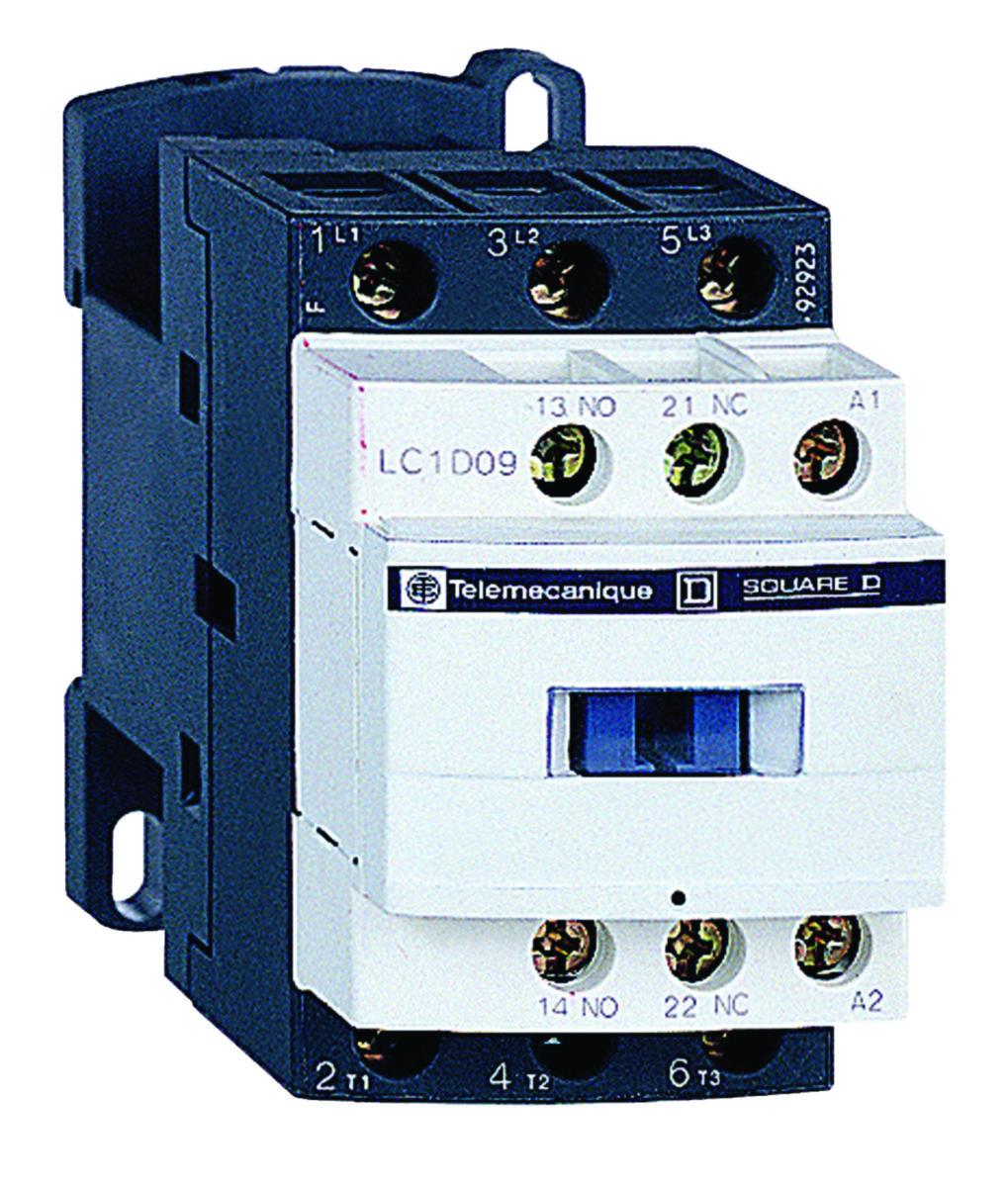 Kontaktorer Schneider LC1D 9A 3pol - Schneider Electric