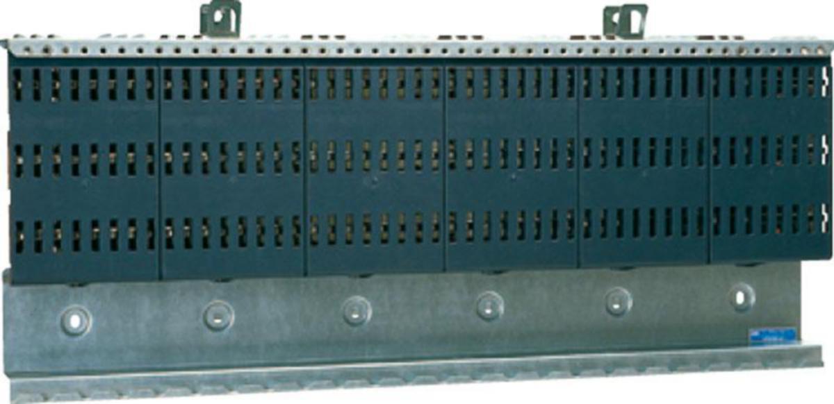 Monteringsplate ABB FST m/isolerte samleskinner for fordelingstavle