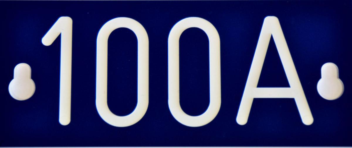 Merkeskilt til iso-sikringsbrytere Melbye