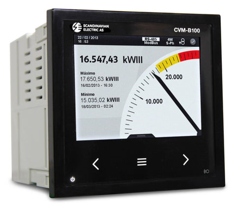 Nettanalysator CVM-B100-ITF-RS485 - Micro Matic