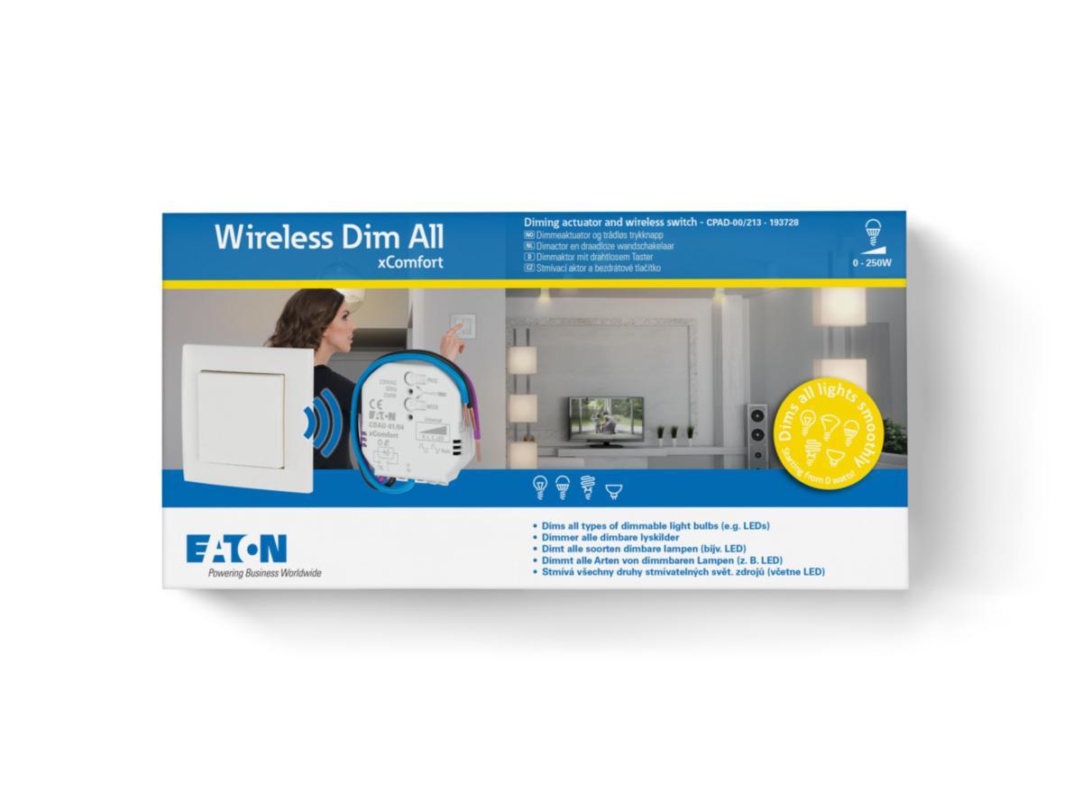 Dimmeaktuator Eaton Startpakke Wireless Dim All