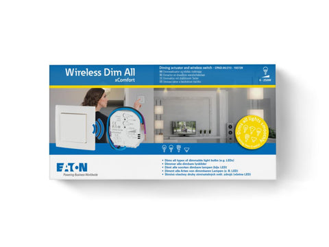 Dimmeaktuator Eaton Startpakke Wireless Dim All
