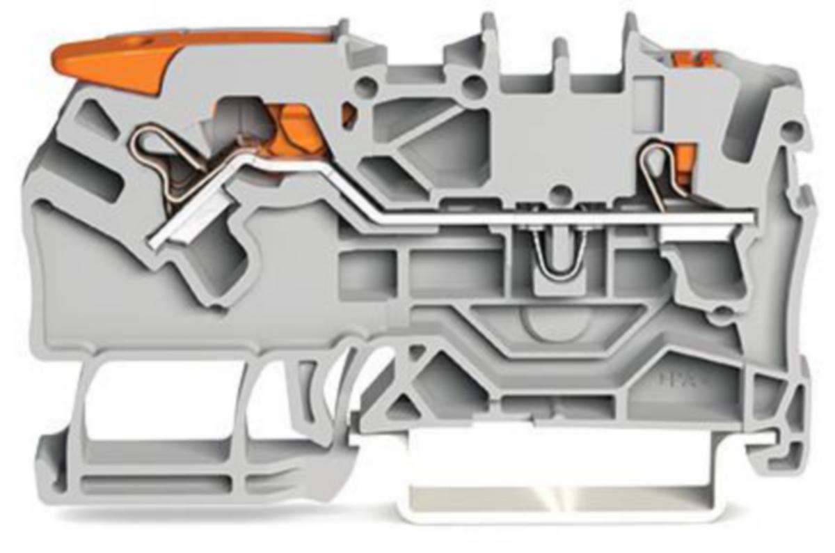 Rekkeklemme Wago m/hendel - 20