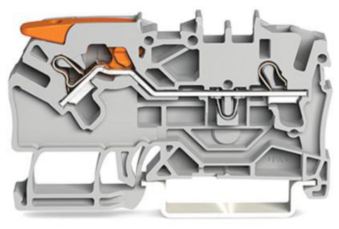 Rekkeklemme Wago m/hendel - 20
