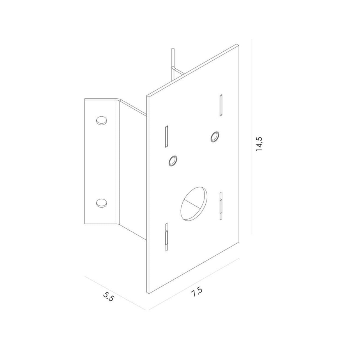 Hjørnebeslag Norlys - LOFOTEN 1943