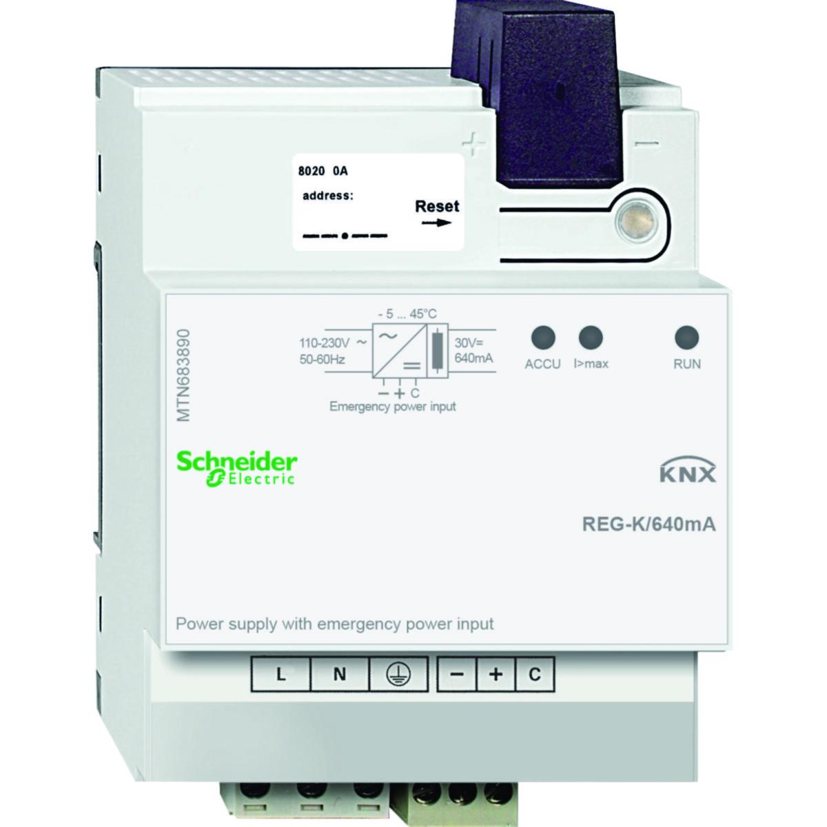 KNX Schneider Strømforsyning - Schneider Electric