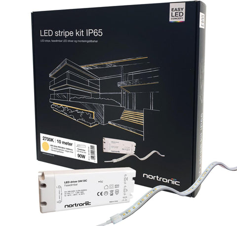 LED stripe Nortronic  KIT 24V IP65