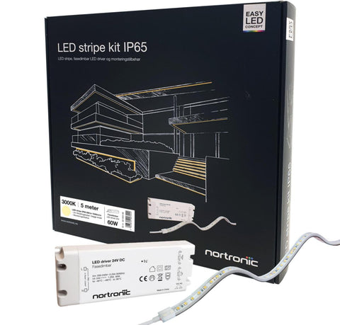 LED stripe Nortronic  KIT 24V IP65
