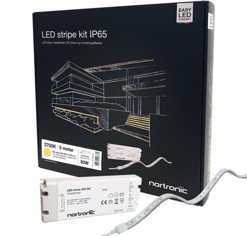 LED stripe Nortronic  KIT 24V IP65