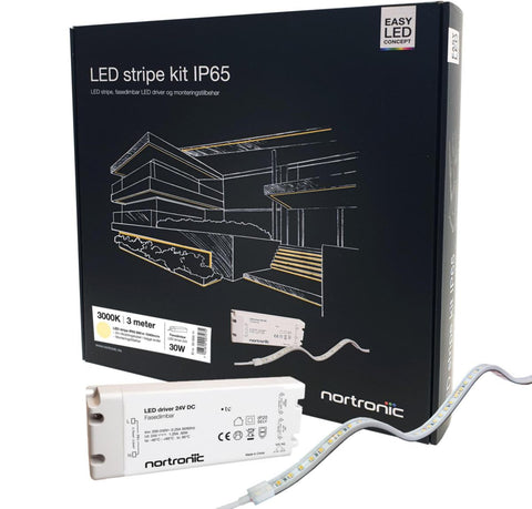 LED stripe Nortronic  KIT 24V IP65