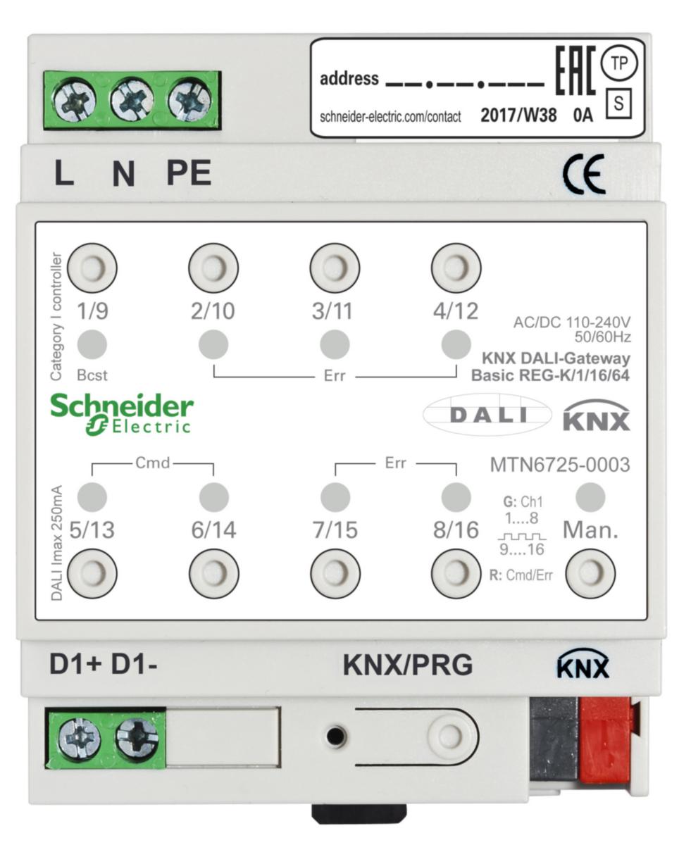 KNX DALI-Gateway REG