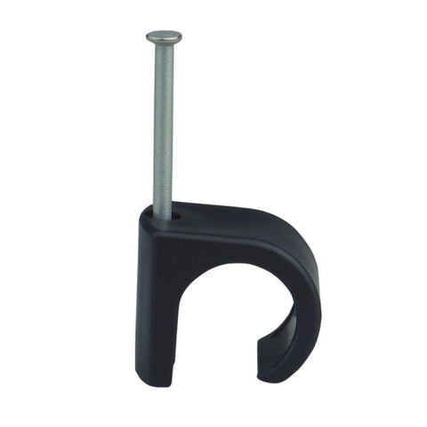 Plastklips Spiker Castor Svart