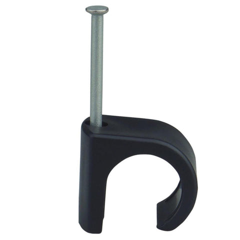 Plastklips Spiker Castor Svart