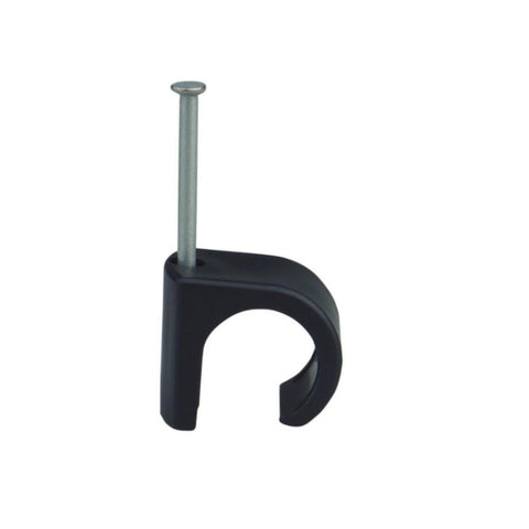 Plastklips Spiker Castor Svart