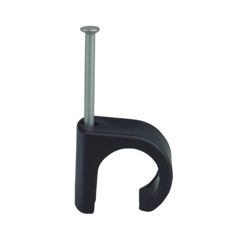Plastklips Spiker Castor Svart