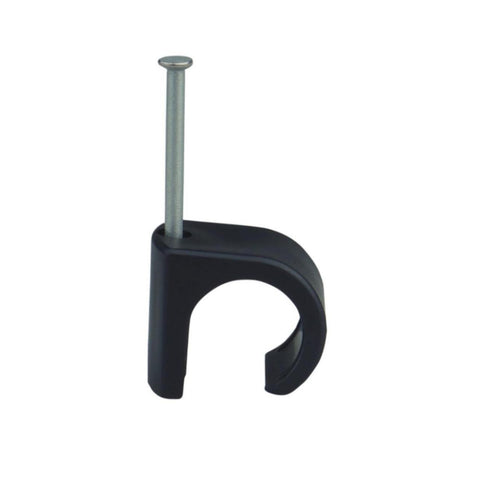 Plastklips Spiker Castor Svart